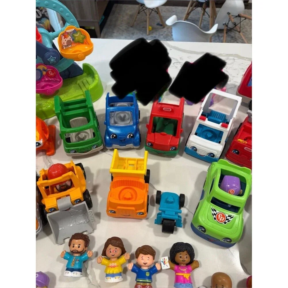 Fisher-Price Little People Cars and People